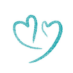 Hand drawn hearts, minimal hearts for planners.