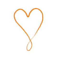 Hand drawn hearts, minimal hearts for planners.