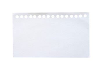 Blank white sketch paper sheets
