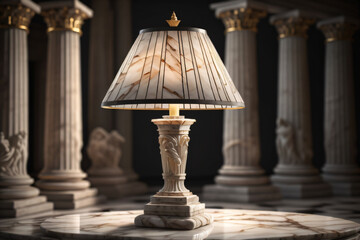 Antique desk Light - Generative AI