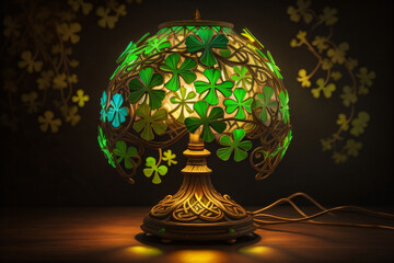 Antique desk Light - Generative AI