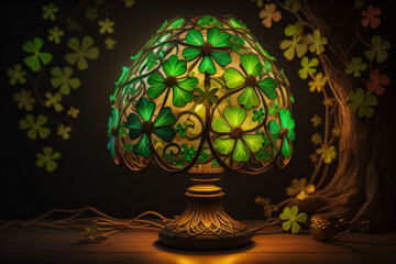 Antique desk Light - Generative AI