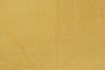 Bath towel background. Cream color. Cotton towel for sea beach.