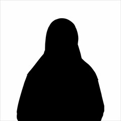 silhouette of a woman in an official photo