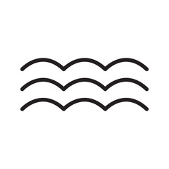 Wave Icon Vector Illustration	
