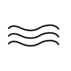 Wave Icon Vector Illustration	
