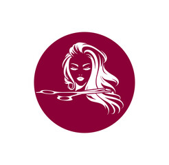 Beauty Hair Salon Logo female fashion logo 