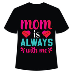 Mother's Day typography shirt design for mother lover mom mommy mama Handmade calligraphy vector illustration Silhouette
