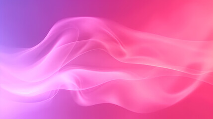 Pink smoke background, mist pink purple, free space cloud wave, generative ai