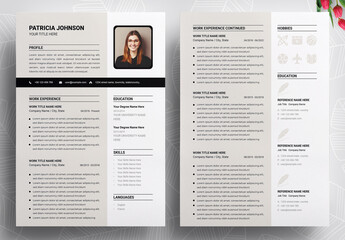 Simple and Clean Resume Design Template