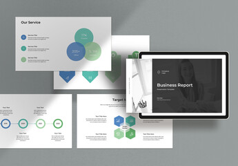 Business Report Presentation Layout
