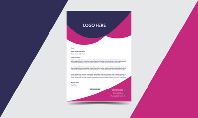 creative abstract professional newsletter corporate modern business proposal corporate letterhead template design. 