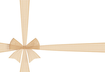 3D Render Ribbon For Birthday