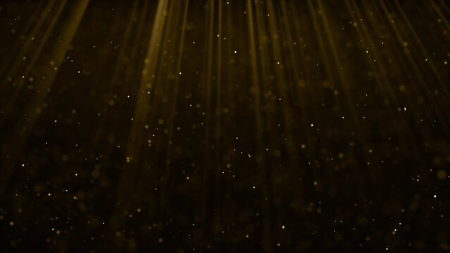Particles gold event awards trailer titles cinematic concert openers end credit background loop