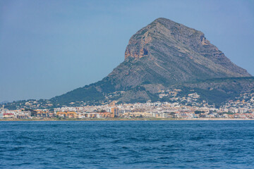 Montgo massif and the town of Javea