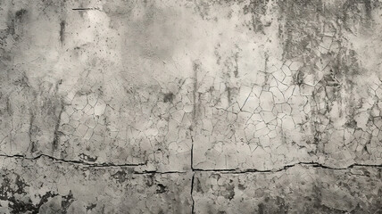 Fototapeta premium old and grunge wall texture - generative AI, AI generated