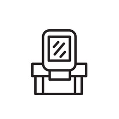 Diving Helmet Sea Outline Icon