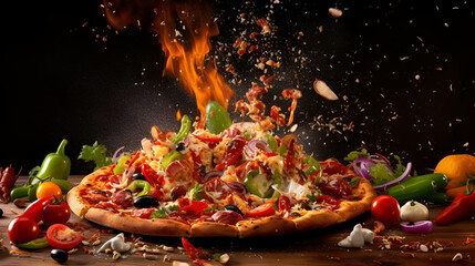 Pizza explosion 