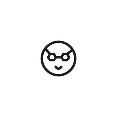 Sea Beach Emoji Outline Icon