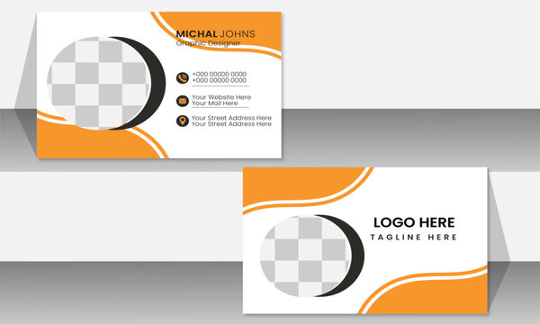 Simple Business Card Layout