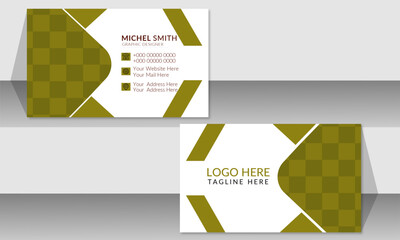Modern Creative Business Card Template Double sided