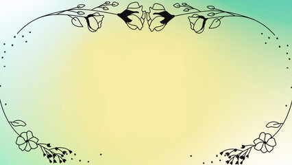Background for media making and space for text.