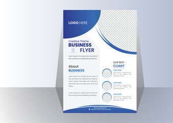 Corporate business flyer design