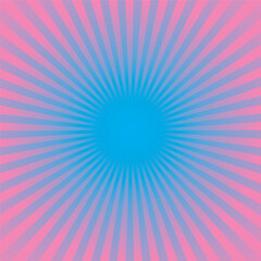Pink tone Burst Background. Vector Illustration.
