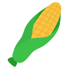 corn vegetable cartoon