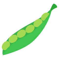 soybean vegetable cartoon