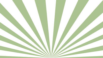 Rays white and green as background