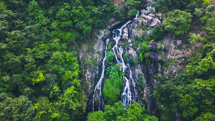 the Little Hawaii Falls and Lin Yuen Terrace Falls