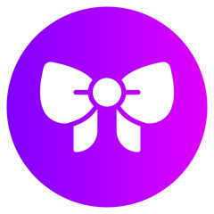 bow tie gradient icon