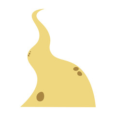 Ground Path Illustration Set Collection