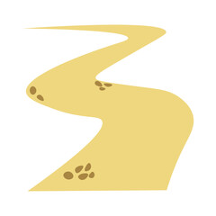 Ground Path Illustration Set Collection