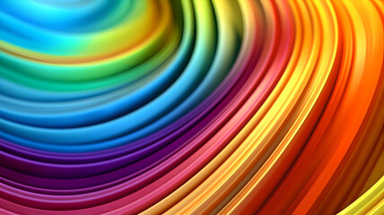 Abstract rainbow background, Generative AI