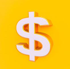 3d dollar icon
