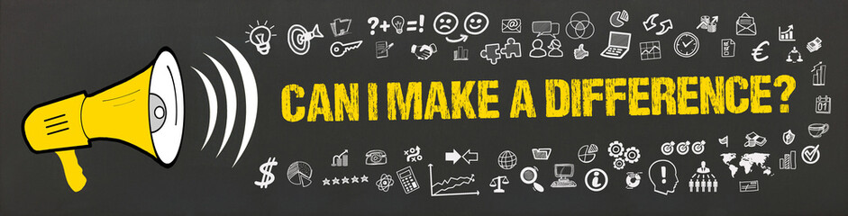 Can I make a difference?