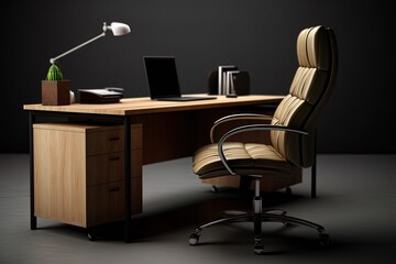 Professional Office Setup: Premium Table, Computer, and Chair Stock Photos for Your Creative Projects | Adobe Stock Collection