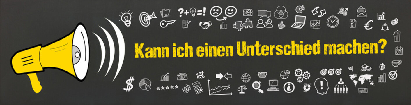 Kann ich einen Unterschied machen?