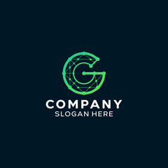 Letter G Simple Monogram Logo