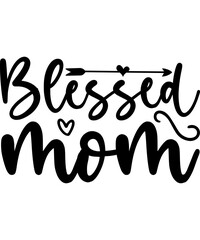 Mothers-Day creative typography illustration