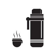 HOT WATER THERMOS ICON