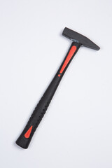 Set of tools for repair in a case on a white background. Assorted work or construction tools. Wrenches, Pliers, screwdriver. Top view