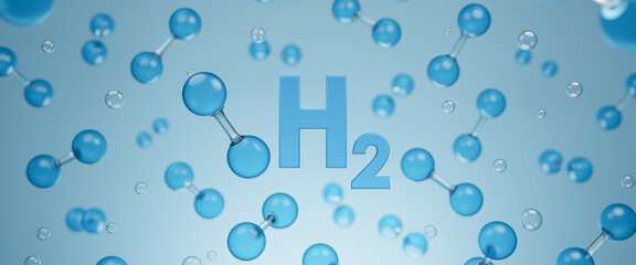 Sustaining of hydrogen gas(H2).New Green Energy Water Fuel Cell Future Hydrogen for sustainability...