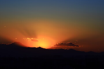 sunset夕景