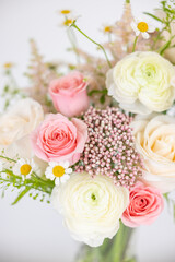 Obraz na płótnie Canvas Valentines Day Floral Bouquets 