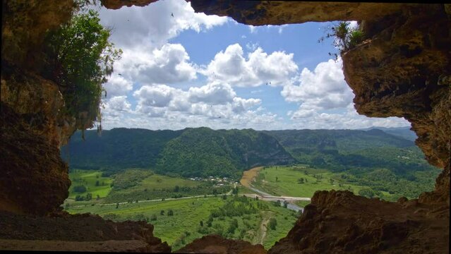 cueva ventana window cave natural cave opening in arecibo puerto rico 
