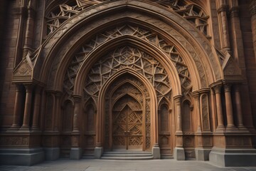Fototapeta premium Ai generated beautiful background image of Church