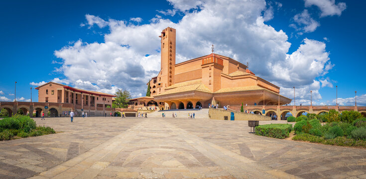 The Sanctuary of Torreciudad, panoramic